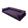 |SLIPCOVER ONLY| V6 Velvet Indoor Daybed Mattress Pillow Pipe Trim Twin AD339 view 1