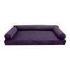 |SLIPCOVER ONLY| V6 Velvet Indoor Daybed Mattress Pillow Pipe Trim Twin AD339 view 2