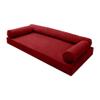 |SLIPCOVER ONLY| V6 Velvet Indoor Daybed Mattress Pillow Pipe Trim Twin AD369 view 1