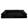 |SLIPCOVER ONLY| V6 Velvet Indoor Daybed Mattress Pillow Pipe Trim Twin AD374 view 2