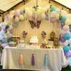 5pack Wisteria Garland Flower Garland Artificial Flowers Wisteria Vines Fake Ivy Flowers Total 33ft (Purple) view 4