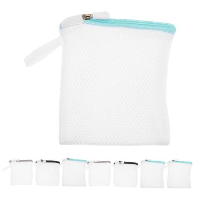 Tofficu 8pcs Delicate Laundry Bag Mini Mesh Washing Bags for Washing Machine for Socks Underwear and Lingerie Strong Material Multi-color Design