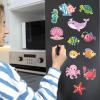 LEIFIDE 24 Pcs Ocean Cruise Door Decorations Magnetic Sea Animal Car Magnets Fish Fridge Magnets for Door Animal Turtle Crab Stickers Reusable Water Resistant Carnival Cruise Party Supplies Favors view 4