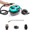 Irishom 2500W Handheld Steam Cleaner High Temperature Pressurized Steam Cleaning Machine Portable Car Steamer with Brush Heads (Blue) view 1