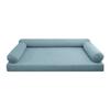 SLIPCOVER ONLY S.V6 Velvet Indoor Daybed Mattress Pillow Covers Knife Edge Full AD355 view 2