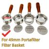 Ruilida Espresso Puck Screen 49mm, Reusable 1.7mm Thickness 150m 316 Stainless Steel Professional Barista Coffee Filter Mesh Plate for Espresso Portafilter Filter Basket (49mm) view 2