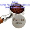 Ruilida Espresso Puck Screen 49mm, Reusable 1.7mm Thickness 150m 316 Stainless Steel Professional Barista Coffee Filter Mesh Plate for Espresso Portafilter Filter Basket (49mm) view 3