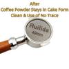 Ruilida Espresso Puck Screen 49mm, Reusable 1.7mm Thickness 150m 316 Stainless Steel Professional Barista Coffee Filter Mesh Plate for Espresso Portafilter Filter Basket (49mm) view 4