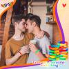 200 Pcs Gay Pride Accessories Set, Include 100 Pcs Mini Rainbow Pride Flags Handheld, 100 Pcs Pride Bracelet Silicone Rainbow Wristbands for LGBTQ Gay Pride Month Parade Party Decoration Supplies view 4