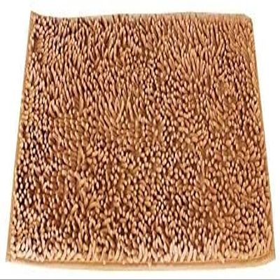 Bath MatThicken Memory Rugs Toilet Bathtub Room Living Room Door Bathroom Absorbent Foot Floor Mats Water-absorbent anti-slip mat for bathroom and bathroom ( Color : Champagne , Size : 400MMx600MM )