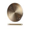 11inch Heat Diffuser Plate, Grourarty Stainless Steel Cooking Induction Adapter Simmer Plate for Electric Gas Glass Cooktop Hob Ring, Induction Cooktop Converter Plate With Handle view 1