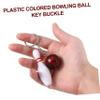 8Pcs Bowling Pins Keychain: Mini Bowling Ball Keychain Pendants Key Chain Sport s Holder for Bag Charms Party Favors Athletes view 4