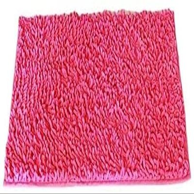 Bath MatThicken Memory Rugs Toilet Bathtub Room Living Room Door Bathroom Absorbent Foot Floor Mats Water-absorbent anti-slip mat for bathroom and bathroom ( Color : Rose Red , Size : 400MMx600MM )