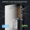 HOGARLABS 30 Pint Dehumidifiers for Home and Basements, with 3 Working Modes, Overflow Protection, and Auto Shut off Restart. Ultra Silent Dehumidifier with Drain Hose and Digital Control Panel. view 3