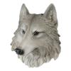1 Pcs Direwolf Gray Wolf Mini Wall Decor Timber Wolf Canis Lupus Wall Plaque view 3