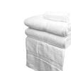 Rifz Textiles GIM Collection Hand Ring Spun Cotton Pool Towels Hotel Gym and Spa Lightweight Cotton Soft Absorbent Sheets Washable Towel Set for Bathroom (25"X52" 12.50 lb 6 PK, White) view 1