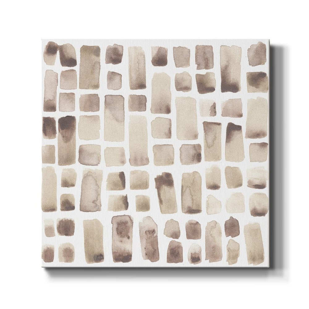 Renditions Gallery Modern Home Decor Canvas Natural Paintings & Pictures Rustic Subtle Signals Wall Hanging Minimalist Prints of Animals for Restaurant Home Office Artwork - 10"X10" LT504