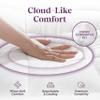 CirclesHome Twin XL Size Mattress Pad Pillow Top - 100% Cotton Top Ultra - Plush Down Alternative Mattress Protector - 200 Thread Count - Stretches from 14-16 inches for Snug Fit view 3