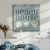 Renditions Gallery Abstract Wall Art Modern Paintings for Home Decor Rustic Green & White Beach House Sign Canvas Wall Hanging Picture for Dining Living Room Office Artwork - 10"X10" LT501 view 3