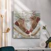 Renditions Gallery Beautiful Wooden Wall Hanging Paintings for Home Decor Abstract Ice Skate Boots Canvas Prints & Picture for Dining Room Office Kitchen Decorations Art - 10"X10" LT501 view 4
