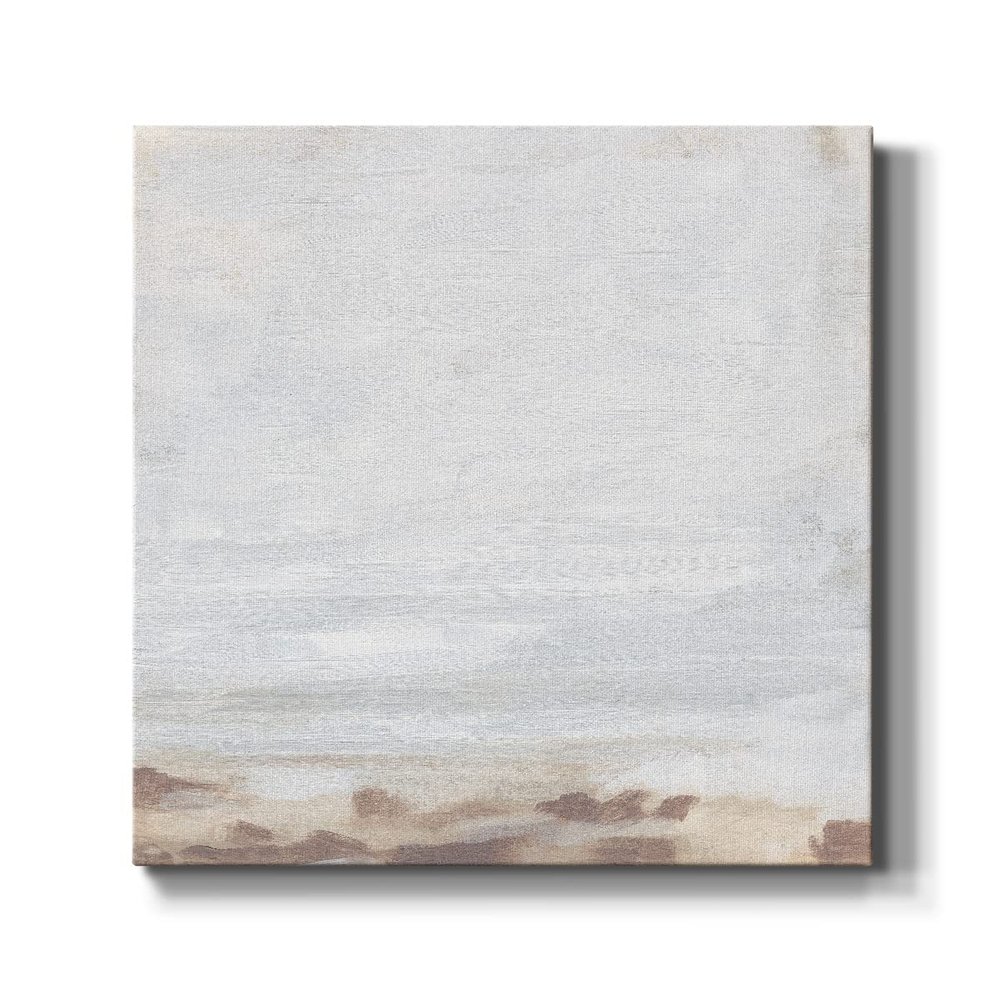 Renditions Gallery Abstract Canvas Wall Art Prints for Home Decorations Rustic Neutral Breakers Prefect Wall Hanging Wooden Paintings for Office Restaurant Kitchen Room Decor - 10"X10" LT504