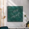 Renditions Gallery Inspirational Wall Art Paintings for Room Decorations Madam Walker Motivational Quote Canvas Wall Hanging Wooden Pictures for Office Kitchen Home Artwork - 10"X10" LT504 view 4