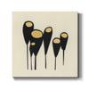 Renditions Gallery Beautiful Wall Hanging Canvas Picture & Prints for Room Decorations Rustic Mod Pod Abstract Wooden Paintings Perfect for Bedroom Kitchen Restaurant Decor - 10"X10" LT501 view 1