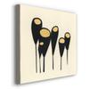 Renditions Gallery Beautiful Wall Hanging Canvas Picture & Prints for Room Decorations Rustic Mod Pod Abstract Wooden Paintings Perfect for Bedroom Kitchen Restaurant Decor - 10"X10" LT501 view 2