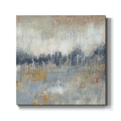 Renditions Gallery Abstract Wall Art Prints for Home Decorations Rustic Neutral Colors Prefect Canvas Wall Hanging Wooden Paintings for Office Restaurant Kitchen Room Decor - 10"X10" LT501