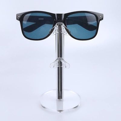 NOBRIM Glasses Holder Acrylic Sunglasses Holder Shelf Eyeglasses Display Rack Glasses Stand Jewellery Organizer Accessories Show case Custom Eyeglasses Display Stand Desktop Ornament