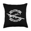 B-17 Bomber WW2 Airplane Throw Pillow view 1