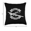B-17 Bomber WW2 Airplane Throw Pillow view 4