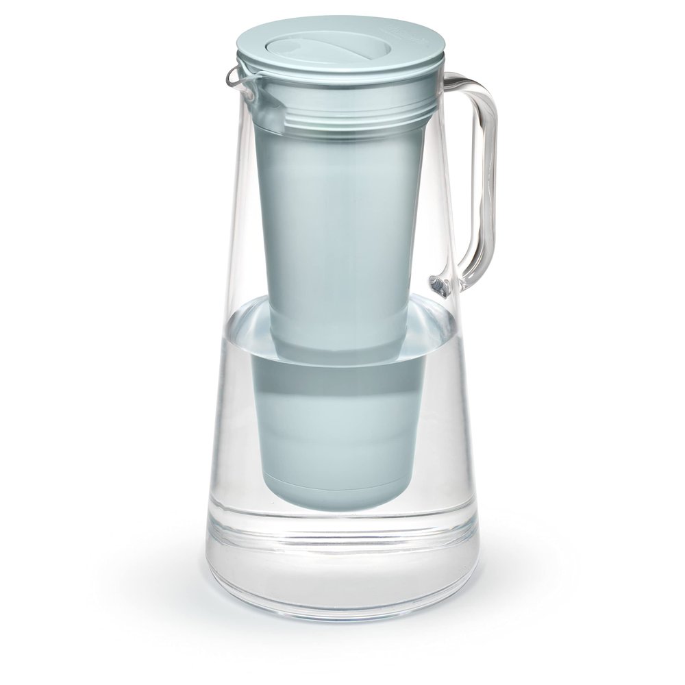 LifeStraw Home  Water Filter Pitcher, 10-Cup, Seafoam, BPA Free Designed for Everyday Protection Against Bacteria, parasites, microplastics, Lead, Mercury, PFAS and a Variety of Chemicals