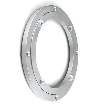 Aluminum Lazy Susan Bearing Turntable Ring Turntable Base Bearing 360 Degree Rotating Smooth For Glass, Granite Or Wood Kitchen Ding Table