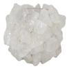 Ebros Gift Contemporary Quartz Crystal Mineral Stone Rocks Floral Vase Sculpture 5" High Zen Vastu Feng Shui Auspicious Floral Arrangements view 1