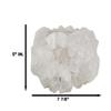Ebros Gift Contemporary Quartz Crystal Mineral Stone Rocks Floral Vase Sculpture 5" High Zen Vastu Feng Shui Auspicious Floral Arrangements view 3