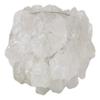 Ebros Gift Contemporary Quartz Crystal Mineral Stone Rocks Floral Vase Sculpture 5" High Zen Vastu Feng Shui Auspicious Floral Arrangements view 4