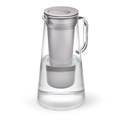 LifeStraw Home  Water Filter Pitcher, 7-Cup, Pebble, BPA Free Designed for Everyday Protection Against Bacteria, parasites, microplastics, Lead, Mercury, PFAS, and A Variety of Chemicals