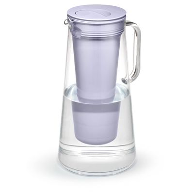 LifeStraw Home  Water Filter Pitcher, 10-Cup, Wisteria, BPA Free Designed for Everyday Protection Against Bacteria, parasites, microplastics, Lead, Mercury, PFAS and a Variety of Chemicals
