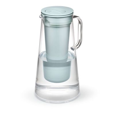 LifeStraw Home  Water Filter Pitcher, 7-Cup, Seafoam, BPA Free Designed for Everyday Protection Against Bacteria, parasites, microplastics, Lead, Mercury, PFAS, and a Variety of Chemicals