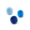 Creatology 1/2" Mixed Blue Pom Poms, 24 Packs: 100 ct. (2,400 Total) view 3