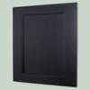 Fox Hollow Furnishings Shaker Style Medicine Cabinet - No Mirror! (Black, 14x24) view 1