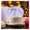 ALDEPO Sculpture Tabletop Figurine for Holiday Living Room Bedroom Home Decoration Statue Sculptures Fairy Tale Bear Music Box Crystal Ball Music Box Light Automatic Snow Birthday Gift Girl A view 2
