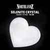 NORTHLANDZ Selenite Heart Worry Stone, Heart Shape Selenite Crystal with Healing & Calming Effects, Used for Reiki, Home Dcor, Cleansing & Meditation 10cm view 2