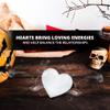 NORTHLANDZ Selenite Heart Worry Stone, Heart Shape Selenite Crystal with Healing & Calming Effects, Used for Reiki, Home Dcor, Cleansing & Meditation 10cm view 4