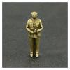 ALDEPO Sculpture Tabletop Brass Fish Tank Figurine Sculptures and Statues Statues Sculptures Copper Retro Crafts Chairman Mao Zedong Figurine Statue Brass Living Room view 1