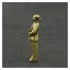 ALDEPO Sculpture Tabletop Brass Fish Tank Figurine Sculptures and Statues Statues Sculptures Copper Retro Crafts Chairman Mao Zedong Figurine Statue Brass Living Room view 3