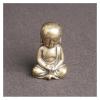 ALDEPO Sculpture Tabletop Brass Fish Tank Figurine Sculptures and Statues Statue Mural Sculpture Brass Buddha Statue Copper Tathagata Buddha Figurines view 1