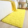 Keeko Runner Rugs for Bedroom Girls Room, 2x6 Fluffy Bedside Kids Room Rug Shag Cute Indoor Baby Rugs Fuzzy Modern Area Carpet for Teen Kid Girl Child Nursery Living Room Dorm Decor Yellow view 1