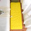 Keeko Runner Rugs for Bedroom Girls Room, 2x6 Fluffy Bedside Kids Room Rug Shag Cute Indoor Baby Rugs Fuzzy Modern Area Carpet for Teen Kid Girl Child Nursery Living Room Dorm Decor Yellow view 3